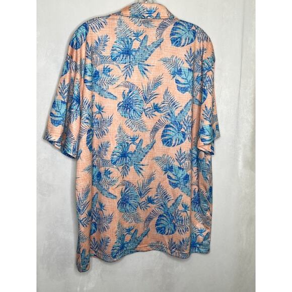 Izod Saltwater relaxed classic beach ready polo shirt 'canteloupe' mens size XXL - Picture 2 of 5